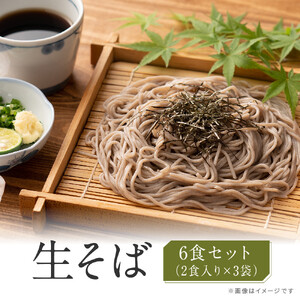 生そば 麺のみ 6食(180g×3袋)|そば 生麺FN-Limited-PR