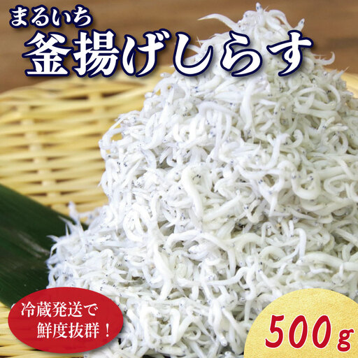 しらす 釜揚げ 500g 5月から12月中旬まで発送