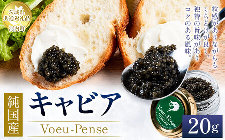 【先行予約】純国産キャビアVoeu-Pense 20g ※2026年1月中旬頃より順次発送予定