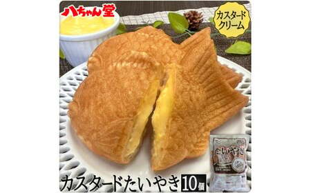 T15 カスタードクリーム普通サイズたいやき(10個入)