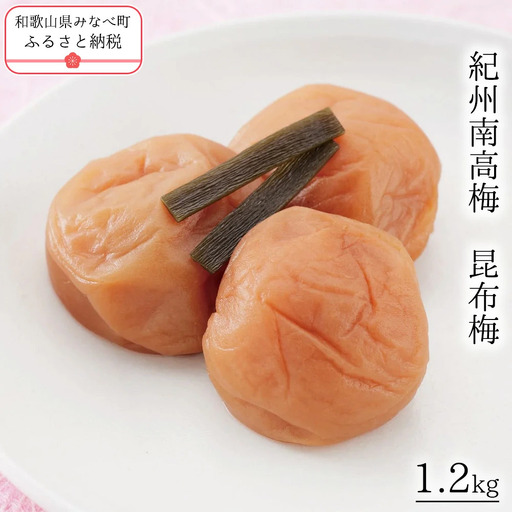 紀州南高梅　昆布梅　yplu010B【yplu010B】