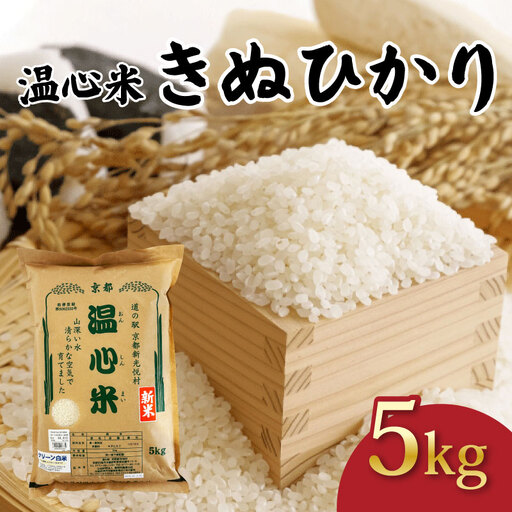 新米 令和8年産 きぬひかり 精米 5kg 温心米 