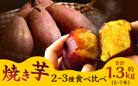 焼き芋 食べ比べ おまかせセット 計約1.3kg JC
