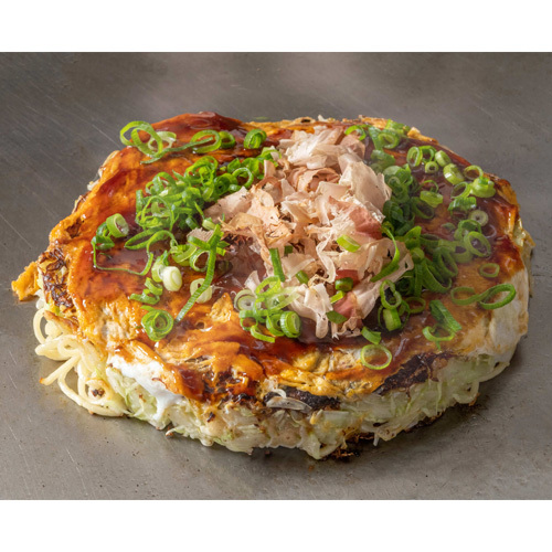 2枚セットそば肉玉シングル(そば):平の家広島風お好み焼き/府中焼き No.440
