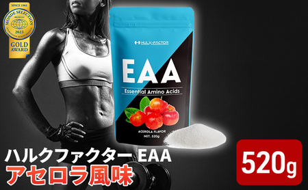 EAA ハルクファクター アセロラ風味 必須アミノ酸 EAA【520g】