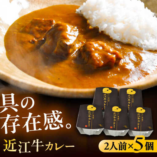 -あふひ 贅の極み- 近江牛カレー レトルト 2人前×5個セット / 恵那市 / テンポイント [AUEU018]