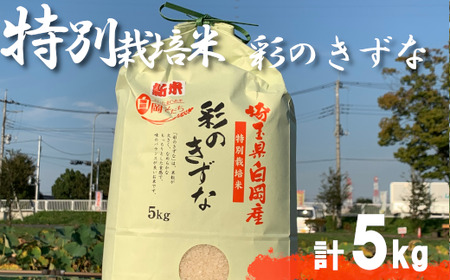 [令和7年産]特別栽培米 彩のきずな 5kg [11246-0107]
