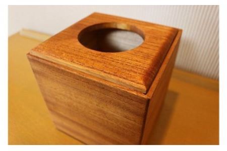ごみ箱 桐のくず箱 1個 熟練桐たんす職人手作りの木製ごみ箱