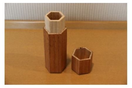 熟練桐たんす職人が手作りした桐の線香ケース[オイル塗装(ブラウン)]
