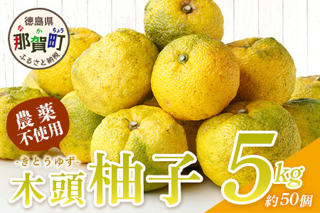 【先行受付・期間限定】栽培期間中農薬・化学肥料不使用栽培の木頭柚子（黄玉）5kg【11月頃より随時発送】 徳島県 那賀町 木頭地区 徳島 那賀 木頭 木頭ゆず 木頭ユズ 木頭柚子 ゆず ユズ 柚子 果実 果物 柑橘 柑橘系 料理 ジャム 柚子風呂 OM-5