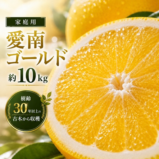 家庭用 先行予約 2027年発送 愛南ゴールド(河内晩柑)約10kg みかん 蜜柑 河内晩柑 グレープフルーツ 柑橘 果物 フルーツ 前田ファーム 愛媛 愛南[発送期間 3月下旬〜5月上旬 ](なくなり次第終了)