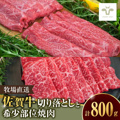 至福の切り落とし500gと希少部位焼肉300g [41ASAA095]