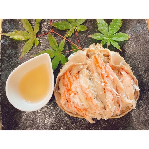 松葉がにの甲羅盛　蟹の甲羅盛り 200g 蟹