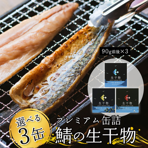 サバ缶詰 プレミアム 3種セット（選べる 塩・レモン・ワイン） 干物缶詰