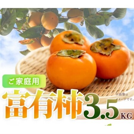 [2026年11月発送][ご家庭用わけあり]和歌山秋の味覚 富有柿 約3.5kg