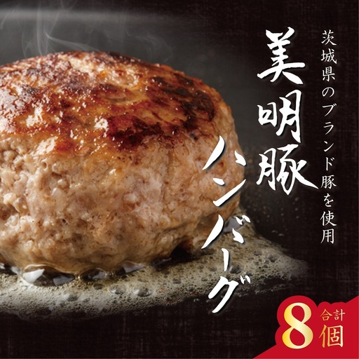 美明豚ハンバーグ　165g　8個セット（AP-11）