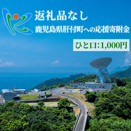 ≪返礼品なし≫鹿児島県肝付町への応援寄附金 (1,000円分)[肝付町]P00001