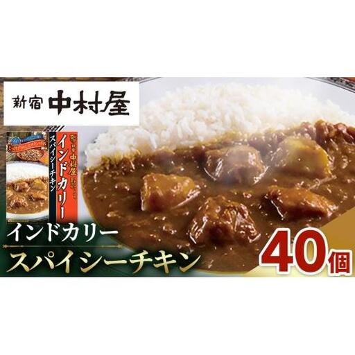 新宿 中村屋 インドカリー スパイシーチキン 40個