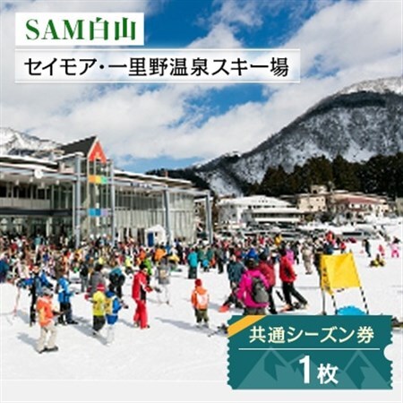 SAM白山　共通シーズン券_石川県 白山市 観光 体験 スキー場 スキー シーズン券 チケット 利用券 スノボ スノーボード ウィンタースポーツ_【1250040】