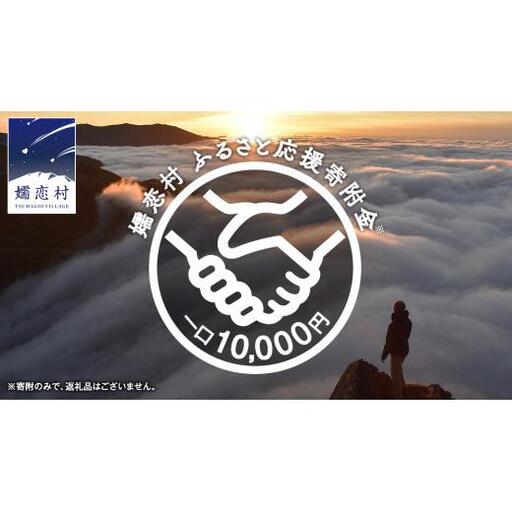 【返礼品なし】群馬県 嬬恋村 ふるさと応援寄附金 10000円 寄附のみの応援 [AO017tu]