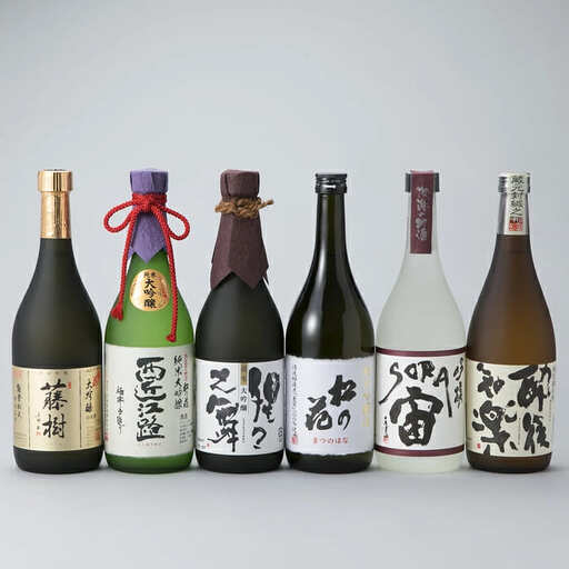 【I-950】川島酒造 松の花 プレミアムバラエティセット720ml６本セット ［高島屋選定品］