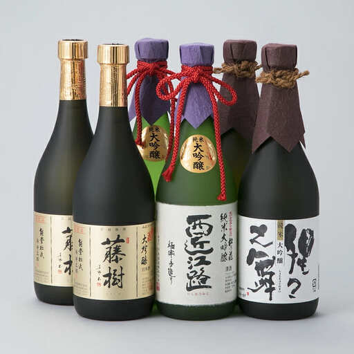 【I-952】川島酒造 松の花 大吟醸飲み比べ豪華６本セット ［高島屋選定品］