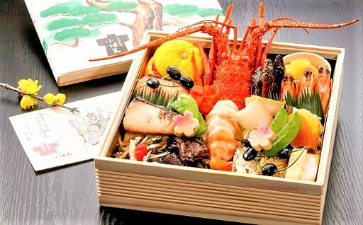 [数量限定]創業100年の日本料理店が作る 1段重 おせち(3人前) 冷蔵 2027年 創業大正九年 日本料理 小伴天 料亭 伊勢海老 アワビ うなぎ 数の子 栗きんとん からすみ いくら 贈り物 おせち料理 お正月 正月料理 人気 高リピート