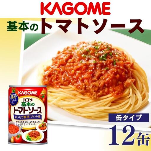 カゴメ トマトソース 12個 トマト缶  レトルト レトルト レトルト レトルト J66