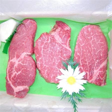 上州牛ヒレステーキ3枚入り(合計450g)_肉 ステーキ 牛肉 ビーフステーキ_【配送不可地域：離島】【1040053】