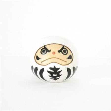 幸福だるま　白(1体)_装飾品・工芸品   _【1293211】