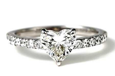 【一点もの】ダイヤモンド（1.09ct）プラチナリング　R72　K05103-H
