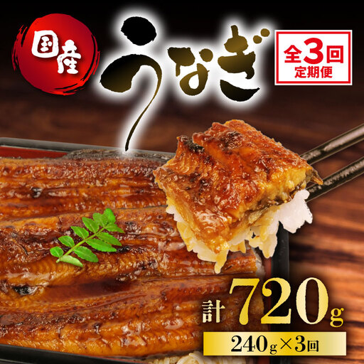 国産 120g 蒲焼 うなぎ 2尾 定期便 鰻 鰻