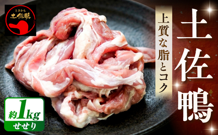 土佐鴨 セセリ (フレッシュ冷蔵) 約1kg 土佐鴨 土佐ジロー飼育研究会 [グレイジア株式会社] [ATAC588]