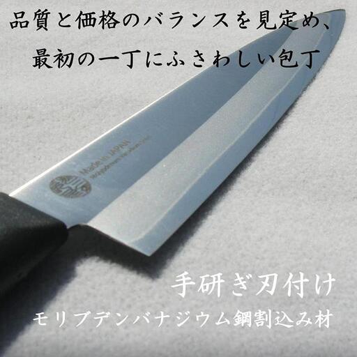 ナガオ ペティナイフ 小型包丁 刃渡り140mm モリブデンバナジウム鋼