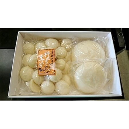 お正月用　白白餅5合、丸餅1kg_ 餅 穀物加工品 もち モチ_【1056041】