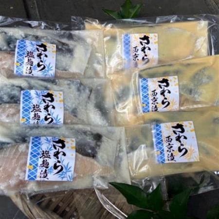 【毎月定期便】静岡県御前崎産『本さわら漬け魚詰合せ』全6回_魚介・海産物     定期便 定期便  _【配送不可地域：離島】【4007827】