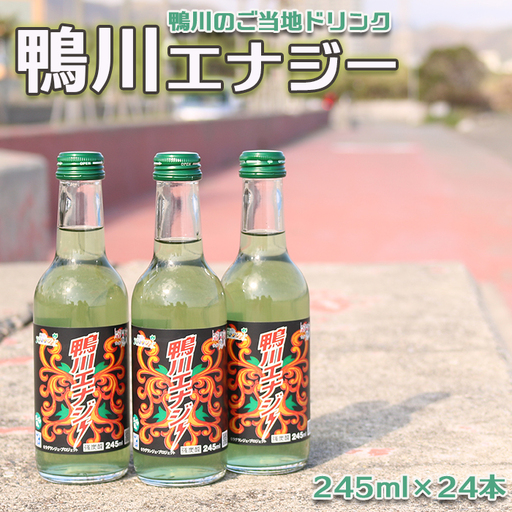 [鴨川のご当地ドリンク]鴨川エナジー 245ml × 24本 [0020-0081]