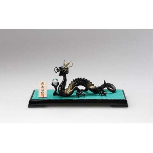 ［高岡銅器］ 黒 龍 インテリア 工芸品 装飾品 民芸品 伝統技術  FAD-2167