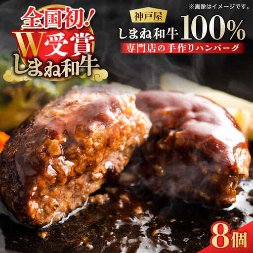 和牛 ハンバーグ しまね和牛 120g×8 和牛100% [ALGF005]