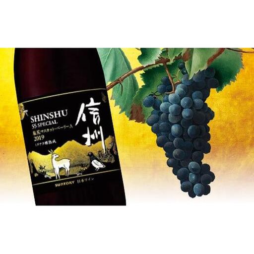 【数量限定】信州５５SPECIAL　塩尻マスカット・ベーリーA2019 | 飲料 お酒 アルコール ワイン 長野県 塩尻市