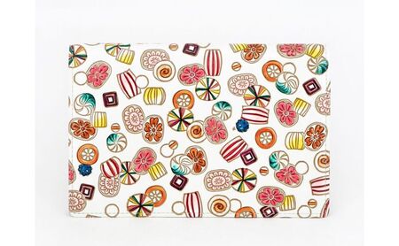 【文庫屋大関】パーソナルホルダー　飴【皮革工芸品】 民芸品 雑貨 日用品 文房具 革小物 革製品 ファイル ケース 
