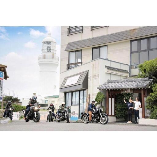 御前崎ガレージがあるバイクに優しい宿 1泊2食付き|ライダー ツーリング 海の幸 静岡県 旅 旅館