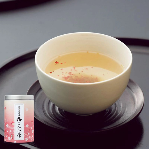 梅こんぶ茶85g / 紀州南高梅 梅 乾燥梅 昆布 お茶 クエン酸 缶 和歌山 田辺市 【umk007-1】