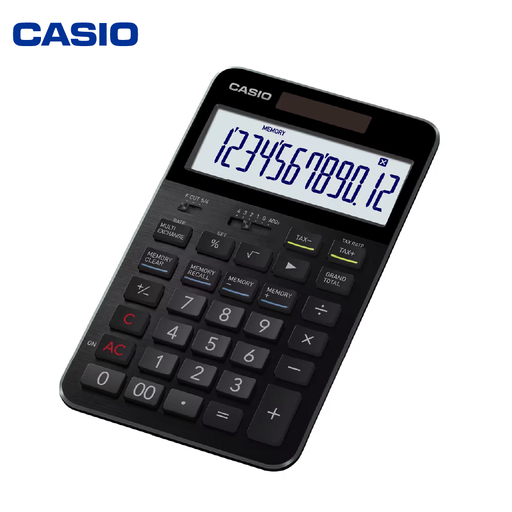カシオ電卓 S100X-BK CASIO 電卓 計算機 事務用品