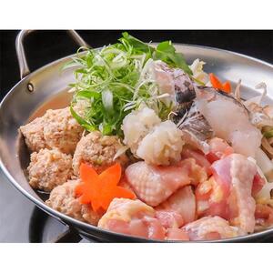 鱧尾鶏鍋 2〜3人前