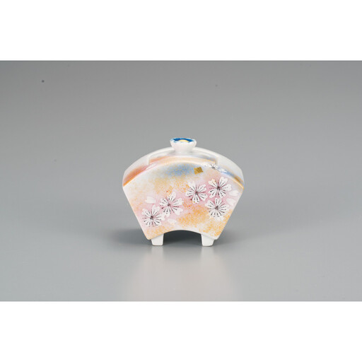 2.5号香炉　花の舞 民芸品 工芸品 雑貨 日用品 インテリア 香り 小物