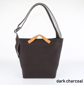 御影屋 松右衛門帆 コンビショルダー dark chacol【ファッション バッグ 兵庫県 高砂市】