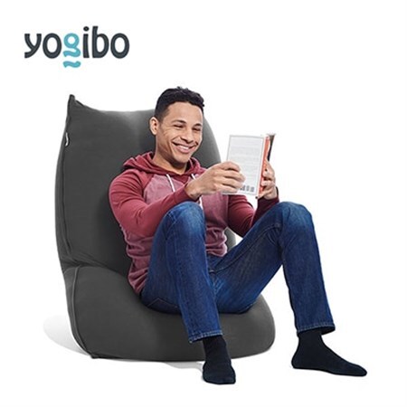 Yogibo Lite ダークグレー_雑貨・日用品 椅子・チェア・ソファ 家具・インテリア _[配送不可地域:離島]