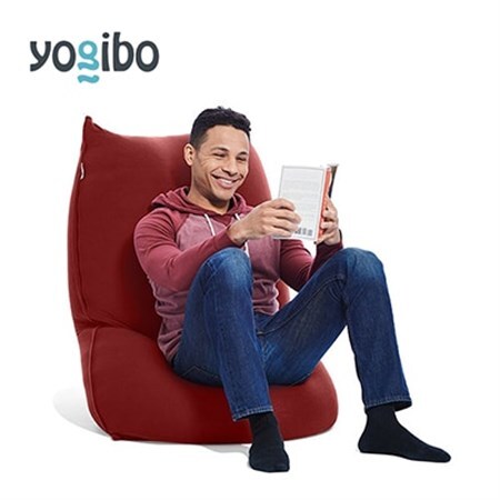 Yogibo Lite ワインレッド_雑貨・日用品 椅子・チェア・ソファ 家具・インテリア _[配送不可地域:離島]