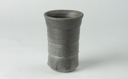 寒風須恵器 ビアマグ(作:末廣 学)